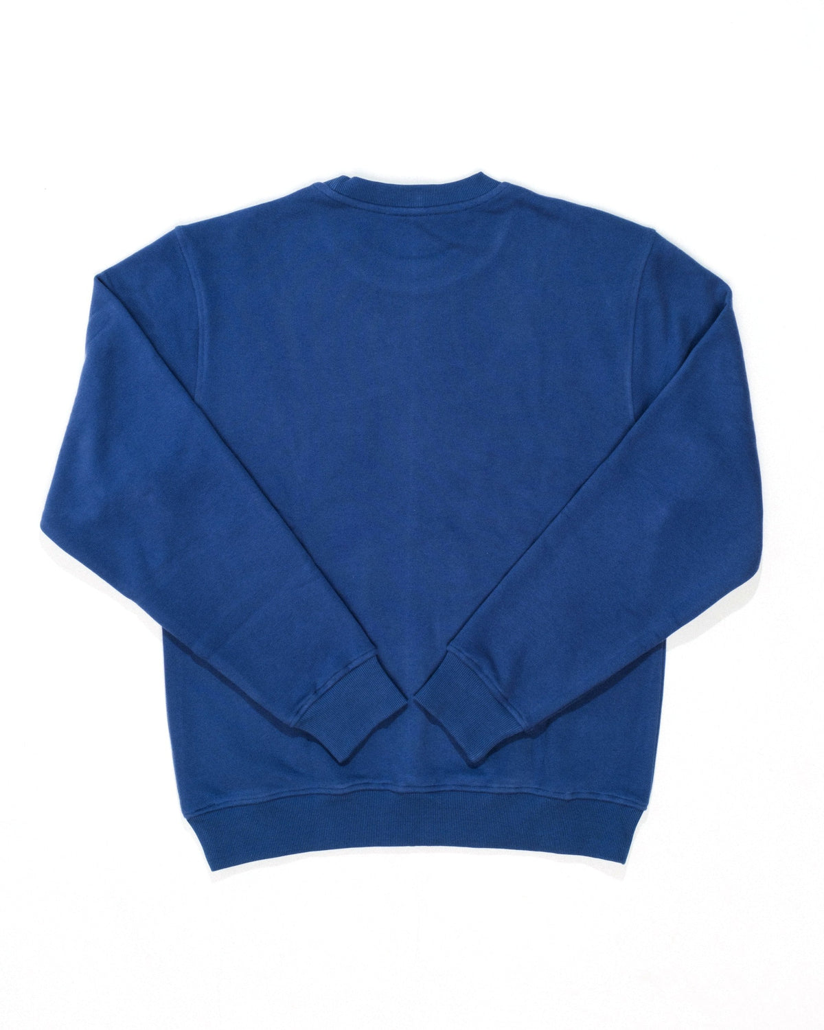 Martini Man Crewneck — Royal Blue, back