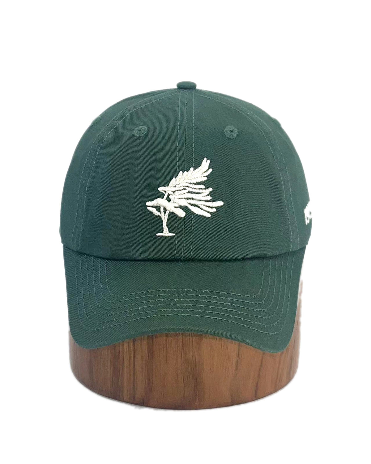 Georgian Bay Dad Cap — Forest Green, front