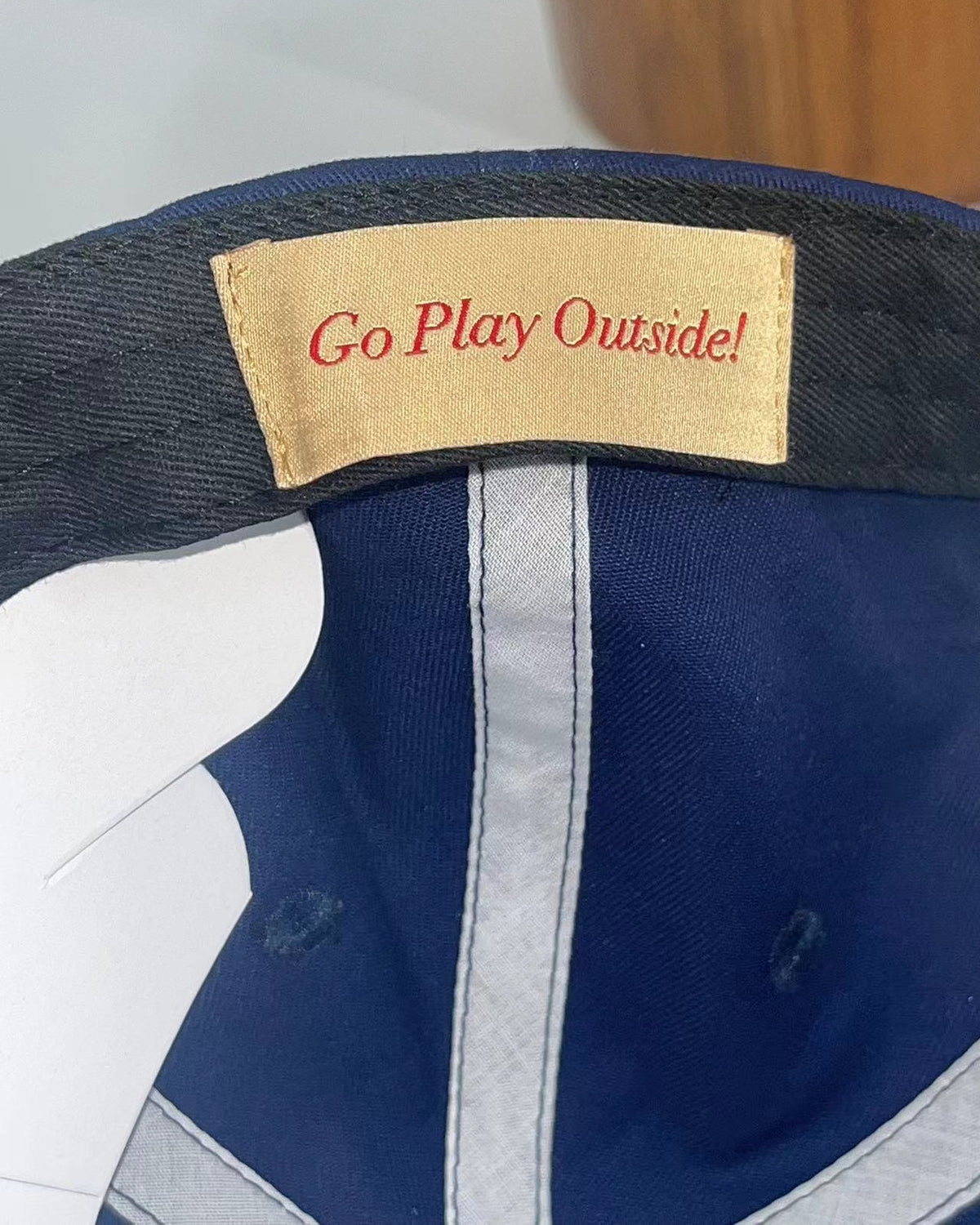 Georgian Bay Dad Cap — Navy, inside label
